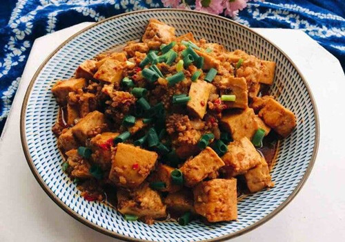 肉沫豆腐 减肥菜谱:肉沫豆腐