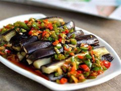 减肥菜谱：蒜蓉蒸茄子