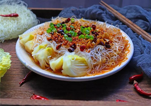 粉丝娃娃菜 减肥菜谱:粉丝娃娃菜