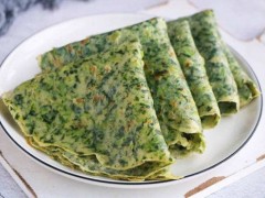 减肥菜谱：茼蒿菜饼