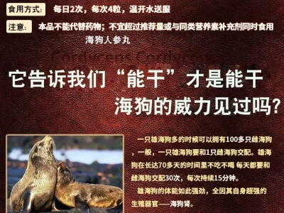 源生堂牌海狗人参丸