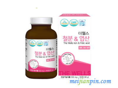 韩国THE WELLS 铁质&叶酸