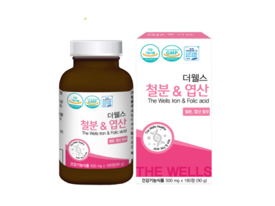 韩国THE WELLS 铁质&叶酸