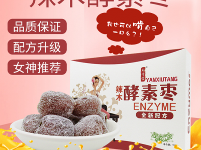 颜修堂酵素辣木枣无核酵素蜜饯甜枣子