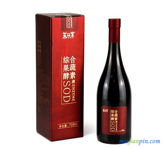 2..综合果蔬酵素液750ml（精品）