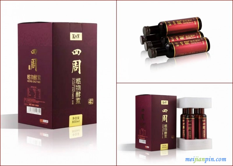 1.四周植物酵素200ml×4瓶