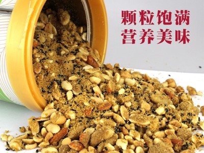 姜糖阿胶坚果茶