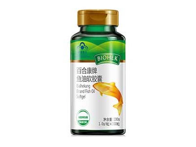 百合康牌鱼油软胶囊
