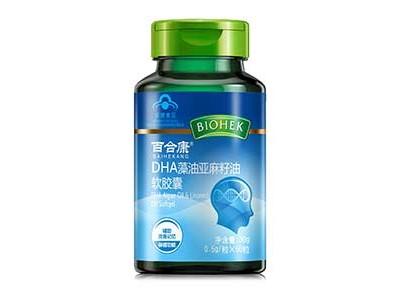 DHA藻油亚麻籽油软胶囊