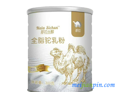 骆驼奶粉厂家-供应全脂纯骆驼奶粉300克罐装精品