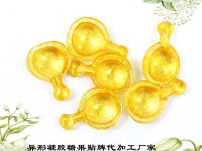 散粒果蔬铁凝胶糖果批发-异形软胶囊定制贴牌厂家