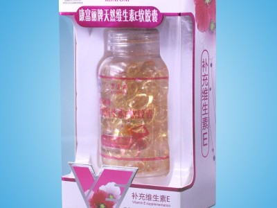 康富丽牌天然维生素E软胶囊(开窗)