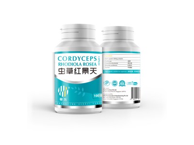 草本虫草红景天