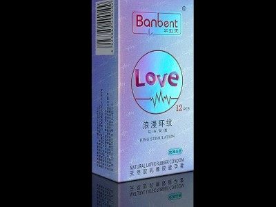 半边天浪漫环纹（避孕套、成人用品、安全套）