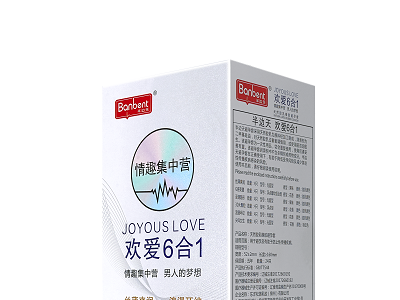 半边天欢爱6合1（避孕套、成人用品、安全套）
