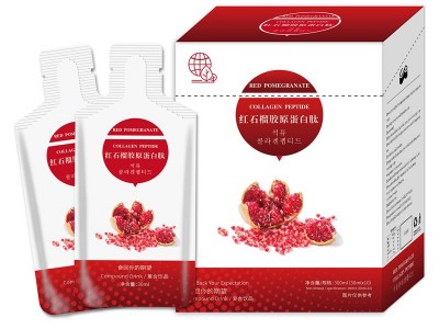 红石榴胶原蛋白肽饮
