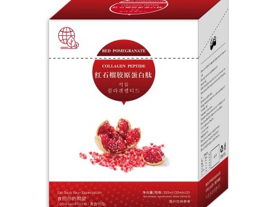 红石榴胶原蛋白肽饮