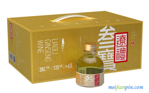 小瓶人参酒