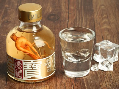 瓶装成品人参酒38度纯粮食酒礼盒装125ml网红小酒招商