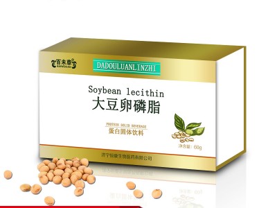 大豆卵磷脂固体饮料oem贴牌代加工 山东恒康