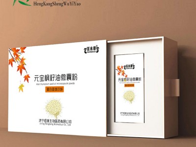 百未草牌元宝枫籽油微囊粉OEM代加工厂山东恒康