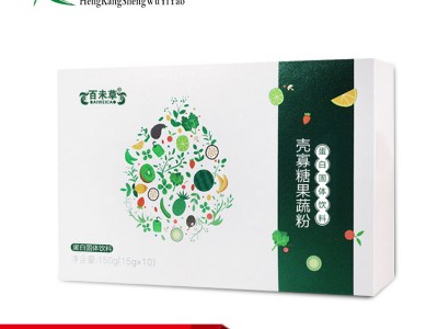 百未草牌壳寡糖果蔬粉贴牌代加工百未草  山东恒康