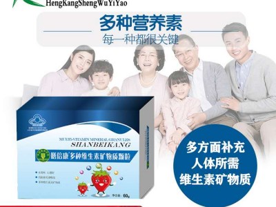 膳倍康牌多种维生素矿物质颗粒OEM代加工厂山东恒康