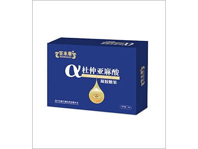 杜仲亚麻酸凝胶糖果代加工山东恒康