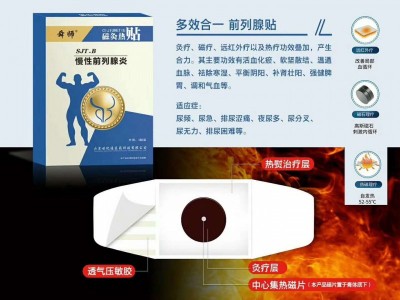 舜师前列腺贴膏 临床外用男科前列腺贴